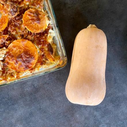 Gratin de butternut