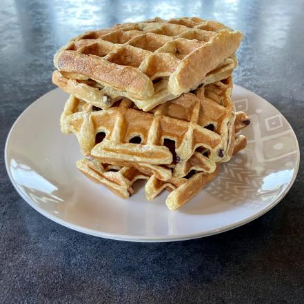 gaufre choco banane