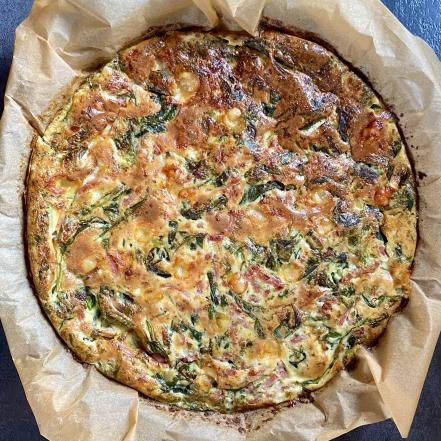 Quiche sans pâte