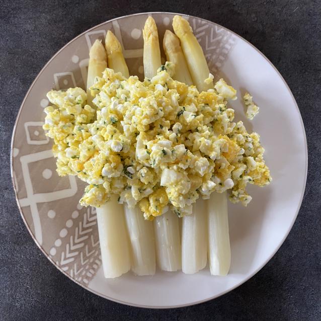 Asperges à la flamande